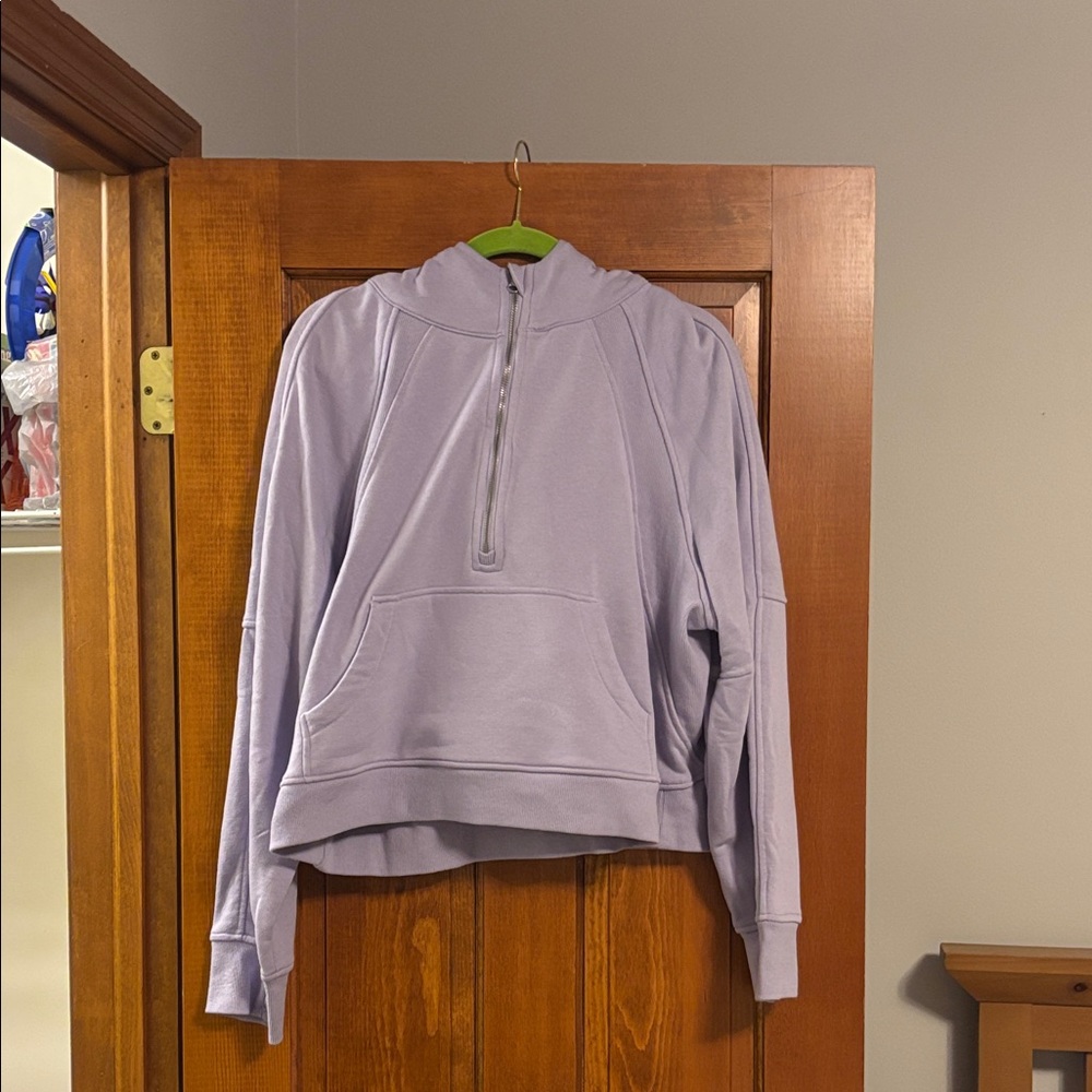 Talulah Lavender Women's cropped Hoodie Size XL